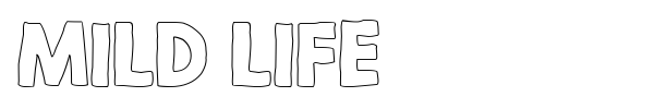 Mild Life font preview
